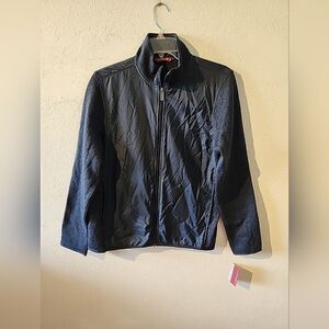 A[X]IST Lightweight Men's Jacket Full Zip Blue Long Sleeve Size Large NWT